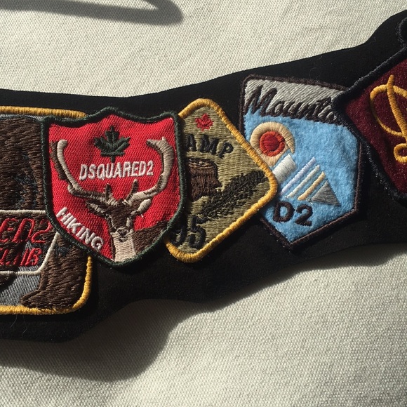 DSQUARED2 | Canada Patch Hiking Fur Belt - Picture 7 of 14